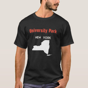 University Park New York USA Staat America Travel T-Shirt