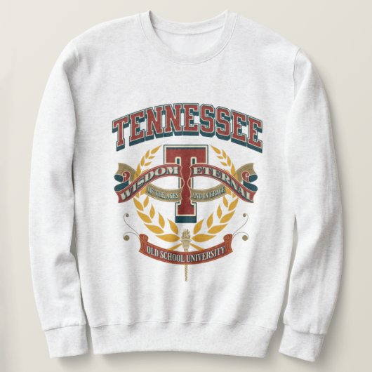 University Tennessee varsity letter T Sweatshirt (Design vorne)