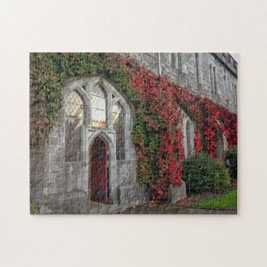 University Uni Cork Herbstfarben Irland Puzzle (Horizontal)
