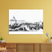 University Uni School, London, 1835 Leinwanddruck (Insitu (Wohnzimmer))