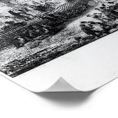 University Uni School, London, 1835 Poster (Ecke)