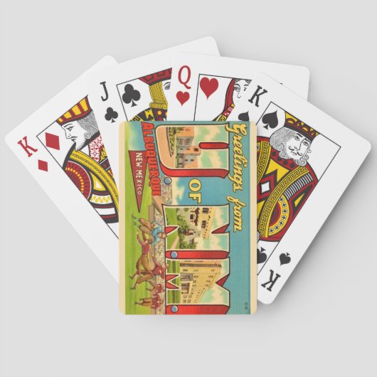 Universty of New Mexico Playing Cards Spielkarten (Rückseite)