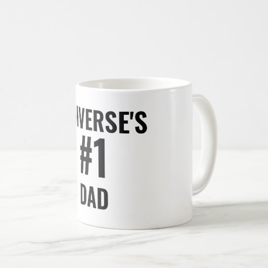 Universum 1 Vater Kaffeetasse (VorderseiteRechts)
