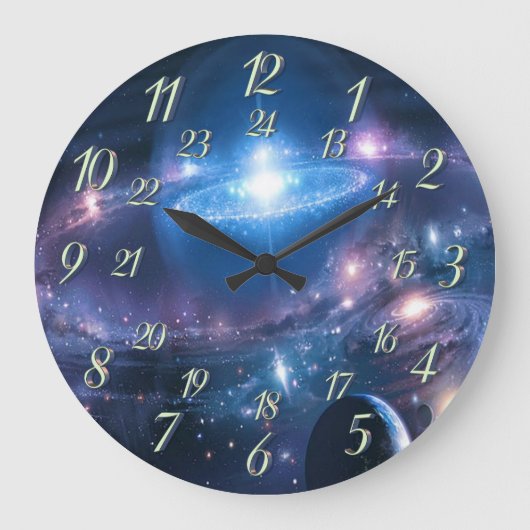 Universum 24-Stunden-Wanduhr Große Wanduhr (Vorderseite)