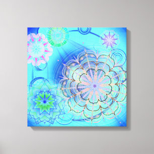 Universum #5 leinwanddruck