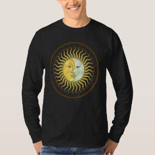 Universum Astronomie Himmelskörper Sonne Mond Astr T-Shirt