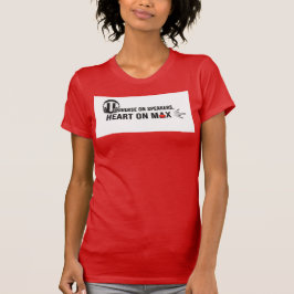 Universum Auf Lautsprecher Herz Auf Max Zitat T-Shirt