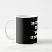 UNIVERSUM-BESTE VATER-Tasse Kaffeetasse (Links)