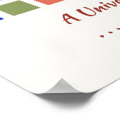 Universum der Farben, der Regenbogen u.v.m. - 81 S Poster (Ecke)