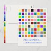 Universum der Farben, der Regenbogen u.v.m. - 81 S Postkarte (Vorne/Hinten)
