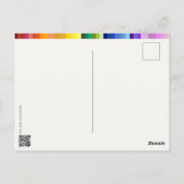 Universum der Farben, der Regenbogen u.v.m. - 81 S Postkarte (Rückseite)