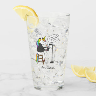 Universum Einhorn Lektüre Poesie Sonnenglas-Cup Glas