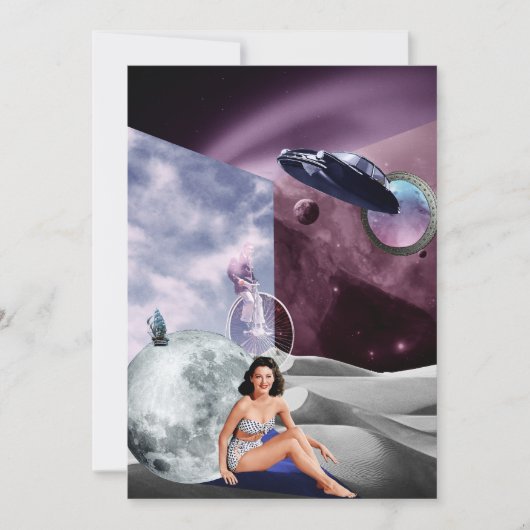Universum Einladung (Vorderseite)