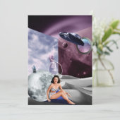 Universum Einladung (Stehend Vorderseite)