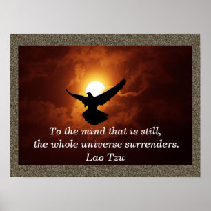 Universum ergibt sich - Kunstdruck Poster