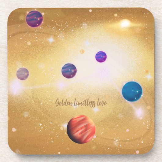 Universum Getränkeuntersetzer (Vorderseite)