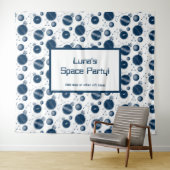 Universum in einem Flasche-Party Wandteppich (Beispiel (Horizontal))