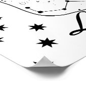 Universum in einem großen Traum Poster (Ecke)