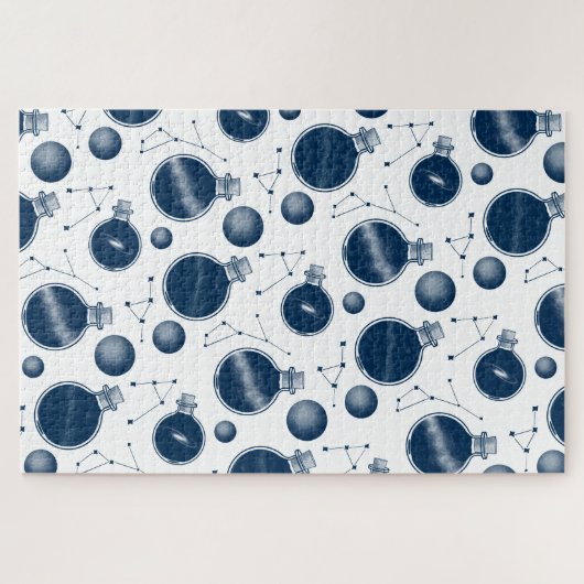 Universum in einer Flasche schwierig Puzzle (Horizontal)