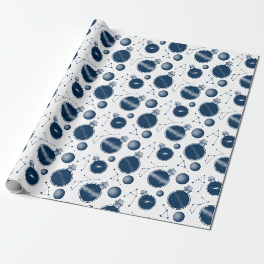 Universum in Flaschen Geschenkpapier (Ungerollt)