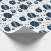 Universum in Flaschen Geschenkpapier (Ecke)