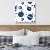 Universum in Flaschen Leinwanddruck (Insitu (Schlafzimmer))
