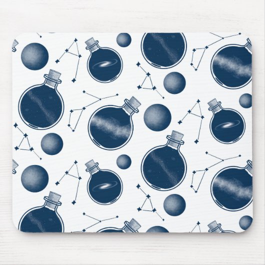 Universum in Flaschen Mousepad (Vorne)