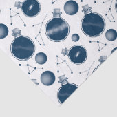 Universum in Flaschen Seidenpapier (Detail)