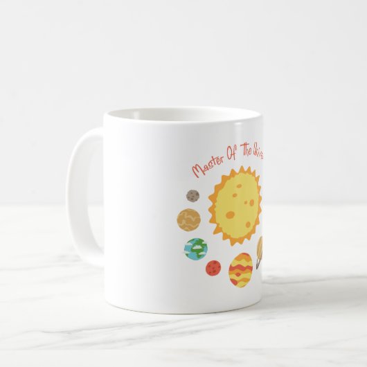 Universum Kaffeetasse (Vorderseite Links)
