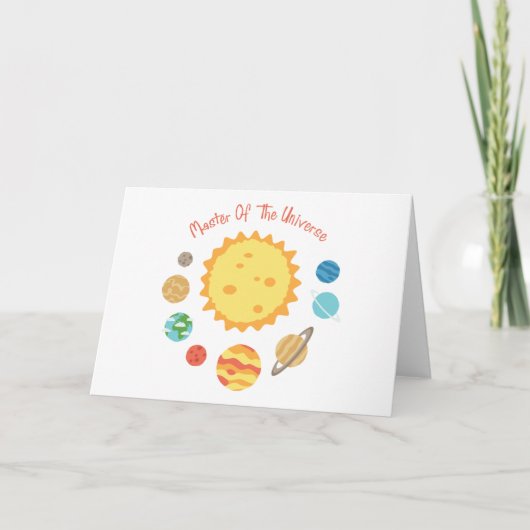 Universum Karte (Vorderseite)