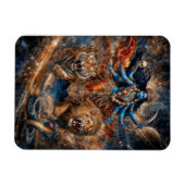 Universum Kräfte der Göttin Kali Magnet (Horizontal)