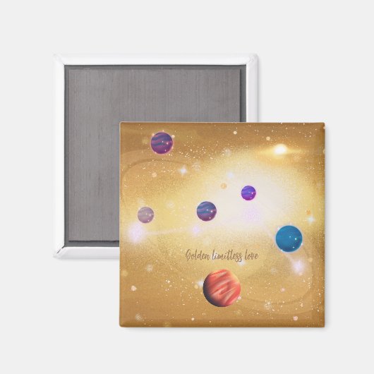 Universum Magnet (Vorderseite/Rückseite)