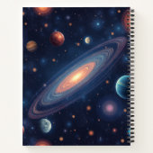 Universum Notizblock (Rückseite)