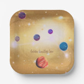 Universum Pappteller (Vorderseite)