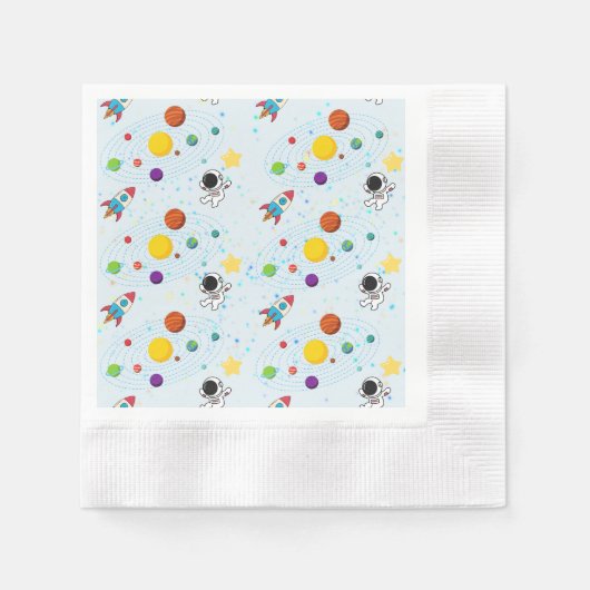 Universum Party NApkins Serviette (Vorderseite)