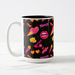 UNIVERSUM PINK ZWEIFARBIGE TASSE
