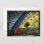 Universum Postkarte (Vorne/Hinten)