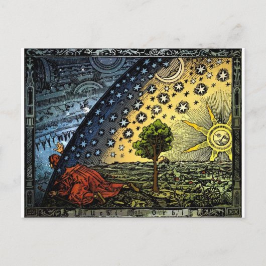 Universum Postkarte (Vorderseite)