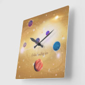 Universum Quadratische Wanduhr (Winkel)