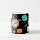 Universum, Raum, gezeichneter Entwurf des Kaffeetasse (Mittel)