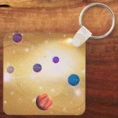 Universum Schlüsselanhänger (Rückseite)