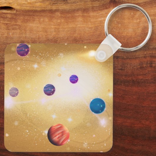 Universum Schlüsselanhänger (Rückseite)