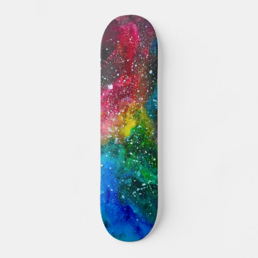 Universum-Skateboard durch Megaflora. Skateboard (Vorderseite)