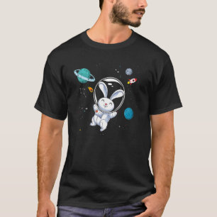 Universum Space Travel Animal Rabbit Bunny Astron T-Shirt