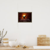 Universum-Übergabe - Kunstdruck Poster (Küche)