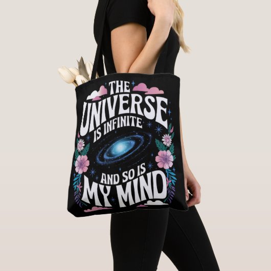 Universum unendlich tasche (Von Nahem)