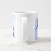Universum Unicorn - Kosmisch Jumbo-Tasse (Rückseite)