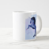 Universum Unicorn - Kosmisch Jumbo-Tasse (Vorderseite Rechts)