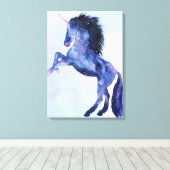 Universum Unicorn - Kosmisch Leinwanddruck (Insitu (Holzboden))