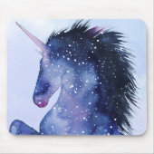 Universum Unicorn - Kosmisch Mousepad (Vorne)